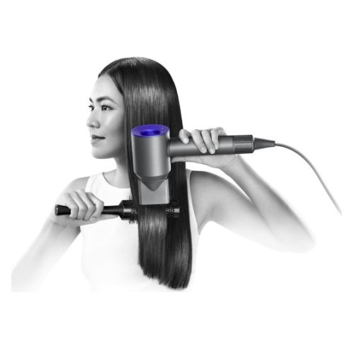 Фен Dyson Supersonic HD07 белый с черным дорожным чехлом и 5 насадками в рассрочку без первоначального взноса и переплат