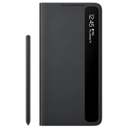 Чехол-книга Samsung Galaxy S21 Ultra Smart Clear View Cover with S Pen Black