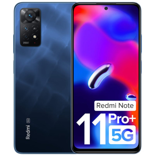 Xiaomi Redmi Note 11 Pro+ 5G 8/128GB Mirage Blue в рассрочку без первоначального взноса и переплат