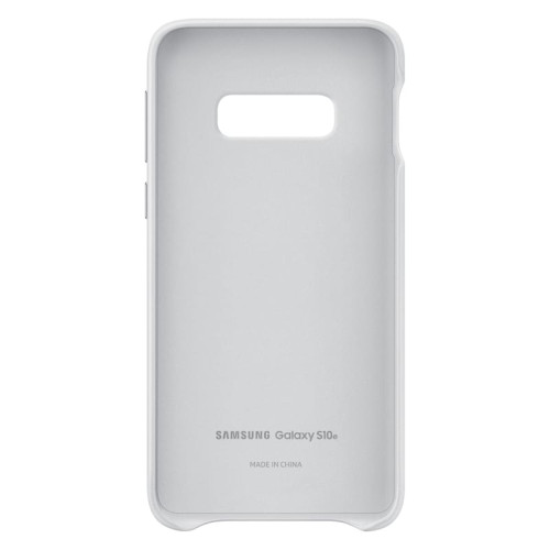 Чехол Samsung Galaxy S10e Leather Cover White в рассрочку без первоначального взноса и переплат