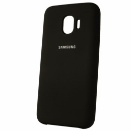 Чехол Samsung J2 Pro (2018) Silicone Cover Black