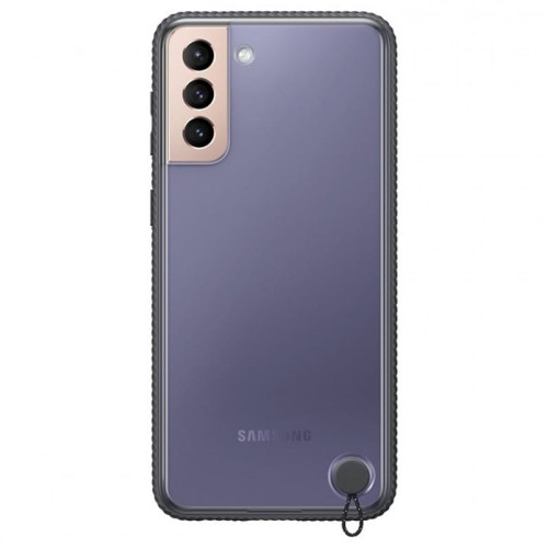 Чехол-накладка Samsung Galaxy S21 Plus Clear Protective Cover Black в рассрочку без первоначального взноса и переплат