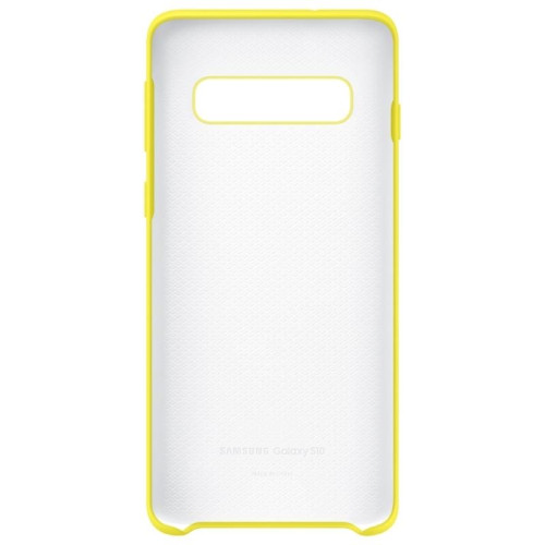 Чехол Samsung Galaxy S10 Silicone Cover Yellow в рассрочку без первоначального взноса и переплат