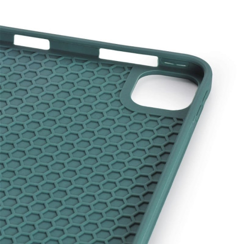 Чехол iPad Pro 12.9 (2020) Gurdini Leather Pen Slot Dark Green в рассрочку без первоначального взноса и переплат