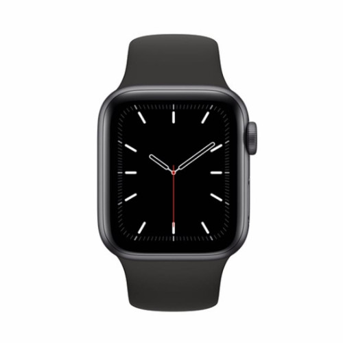 Apple Watch S5 40mm Space Gray Aluminum / Black Sport Band в рассрочку без первоначального взноса и переплат