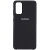 Чехол Samsung S20 Silicone Cover Black в рассрочку