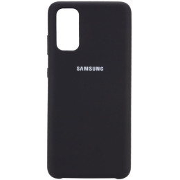 Чехол Samsung S20 Plus Silicone Cover Black