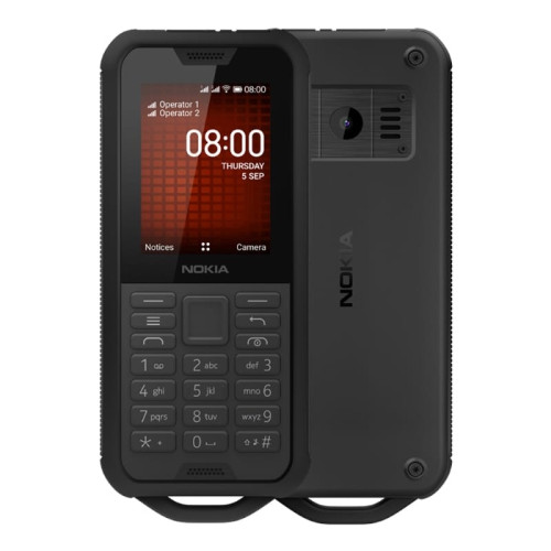 Nokia 800 Dual Sim Tough Black Steel в рассрочку без первоначального взноса и переплат