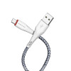 Кабель USB - MicroUSB/ Borofone BX25/ 1M / Белый в рассрочку
