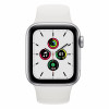 Apple Watch SE 40mm Silver Aluminum Case / White Sport Band в рассрочку без первоначального взноса и переплат