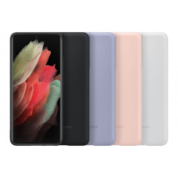 Чехол-накладка Samsung Galaxy S21 Ultra Silicone Cover Violet