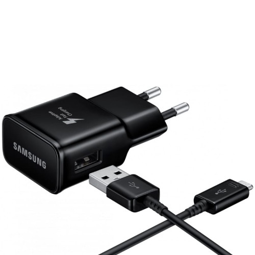 Зарядное устройство Samsung microUSB 2A Black (Оригинал) в рассрочку без первоначального взноса и переплат