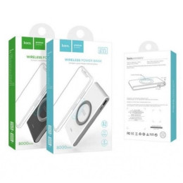 Аккумулятор с беспроводной зарядкой Hoco B32 Energetic Wireless Power Bank 8000mAh