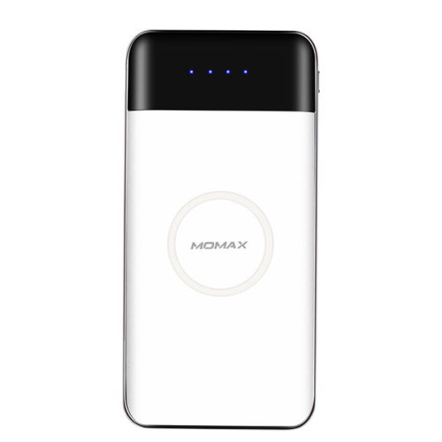 Аккумулятор с беспроводной зарядкой Momax iPower Air IP80 10000mAh(белый) в рассрочку без первоначального взноса и переплат