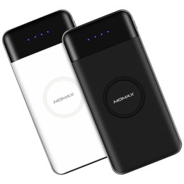 Аккумулятор с беспроводной зарядкой Momax iPower Air IP80 10000mAh(белый)