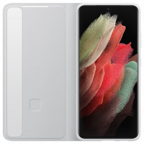 Чехол-книга Samsung Galaxy S21 Ultra Clear View Cover Light Grey в рассрочку без первоначального взноса и переплат