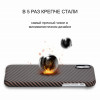Чехол iPhone XR Pitaka MagEZ Case Черно-Коричневый(в полоску)/Кевлар (арамид) в рассрочку без первоначального взноса и переплат