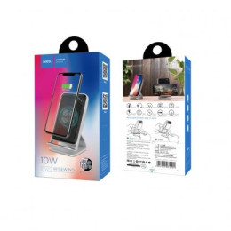 Беспроводная зарядка + подставка с охлаждением Hoco CW11 Wisewind Wireless Charger 10W