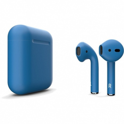 Наушники Apple AirPods Color Blue ( Голубой ) в рассрочку без первоначального взноса и переплат