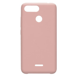 Чехол Xiaomi Redmi 6 Silicone Cover Pink Sand