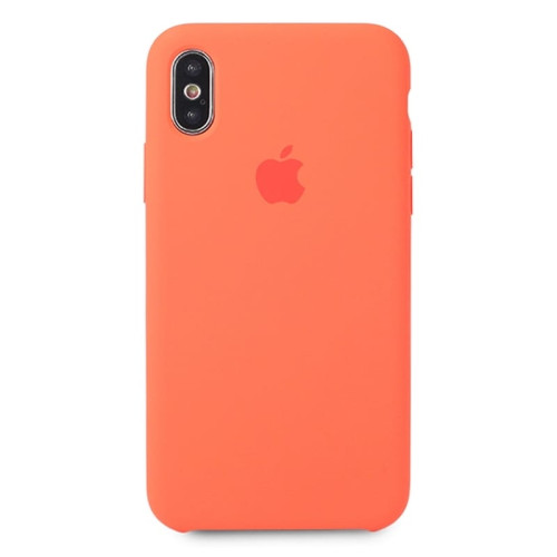 Чехол iPhone X/XS Silicone Case Spicy Orange в рассрочку без первоначального взноса и переплат