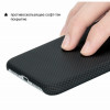 Чехол iPhone XR Pitaka MagEZ Case Черно-Серый (шахматное плетение)/Кевлар (арамид) в рассрочку без первоначального взноса и переплат