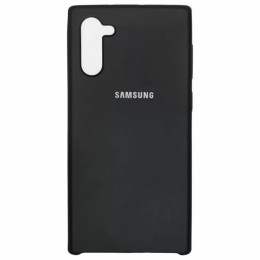 Чехол Samsung Note 10 Silicone Cover Black