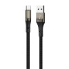 Кабель USB - Type-C / Borofone BU7 / 1M / Черный в рассрочку