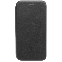 Чехол-Книга Xiaomi Redmi Note 7 Под Кожу Black