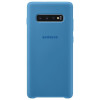 Чехол Samsung Galaxy S10 Plus Silicone Cover Blue в рассрочку