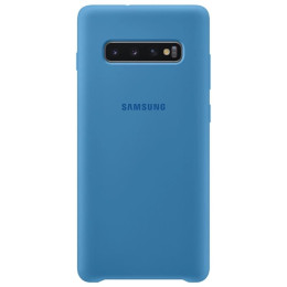 Чехол Samsung Galaxy S10 Plus Silicone Cover Blue
