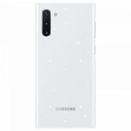 Чехол Samsung Galaxy Note 10 Plus LED Back Cover White