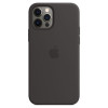 Чехол iPhone 12/12 Pro Silicone Case MagSafe Black в рассрочку без первоначального взноса и переплат