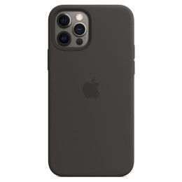 Чехол iPhone 12/12 Pro Silicone Case MagSafe Black