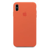 Чехол iPhone XS Max Silicone Case Papaya в рассрочку