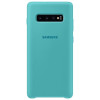 Чехол Samsung Galaxy S10 Plus Silicone Cover Green в рассрочку