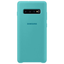 Чехол Samsung Galaxy S10 Plus Silicone Cover Green