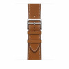 Apple Watch Hermès S6 44mm (Cellular) Silver Stainless Steel Case / Fauve Attelage Single Tour в рассрочку без первоначального взноса и переплат