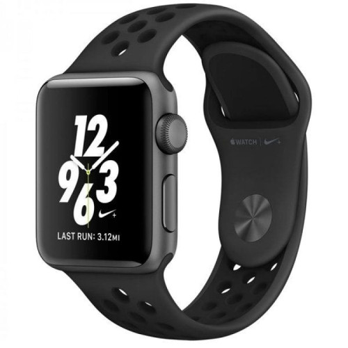 Apple Watch S2 38mm Nike Anthracite Black MQ162 в рассрочку без первоначального взноса и переплат