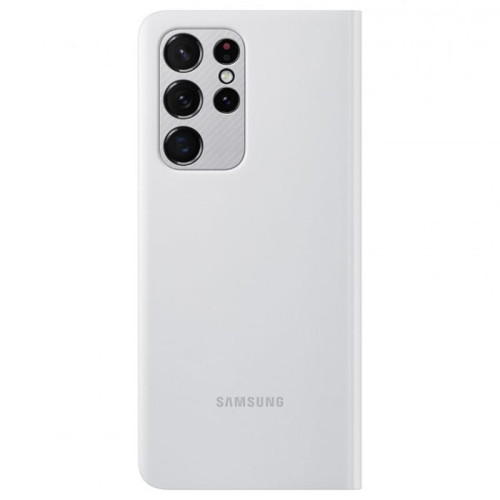 Чехол-книга Samsung Galaxy S21 Ultra Clear View Cover Light Grey в рассрочку без первоначального взноса и переплат