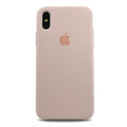Чехол iPhone X/XS Silicone Case Pink Sand в рассрочку без первоначального взноса и переплат
