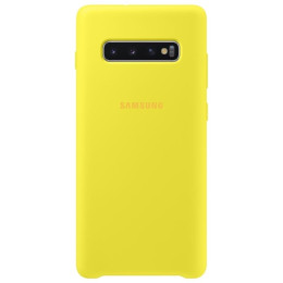 Чехол Samsung Galaxy S10 Plus Silicone Cover Yellow