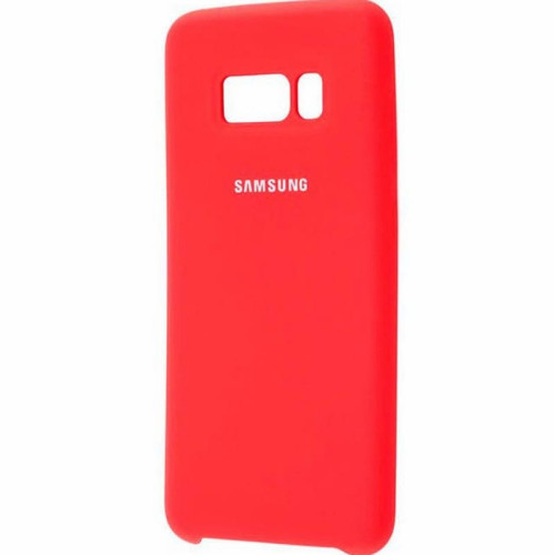 Чехол Samsung S8 Plus Silicone Cover Red в рассрочку без первоначального взноса и переплат