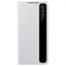 Чехол-книга Samsung Galaxy S21 Clear View Cover Light Grey