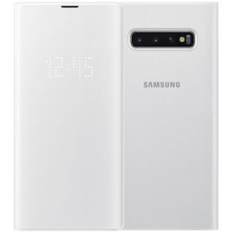 Чехол Samsung Galaxy S10 LED View Cover White
