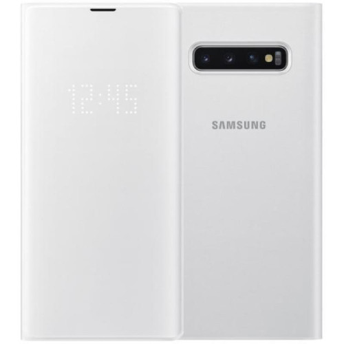 Чехол Samsung Galaxy S10 LED View Cover White в рассрочку без первоначального взноса и переплат