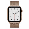 Apple Watch S5 44mm (Cellular) Gold Stainless Steel / Gold Milanese Loop в рассрочку без первоначального взноса и переплат