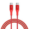 Кабель Type-C- Type-C / Rock RCB0693 / 1M / Красный в рассрочку