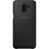 Чехол Samsung Galaxy J6 Wallet Cover Black в рассрочку без первоначального взноса и переплат