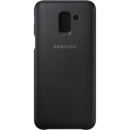 Чехол Samsung Galaxy J6 Wallet Cover Black